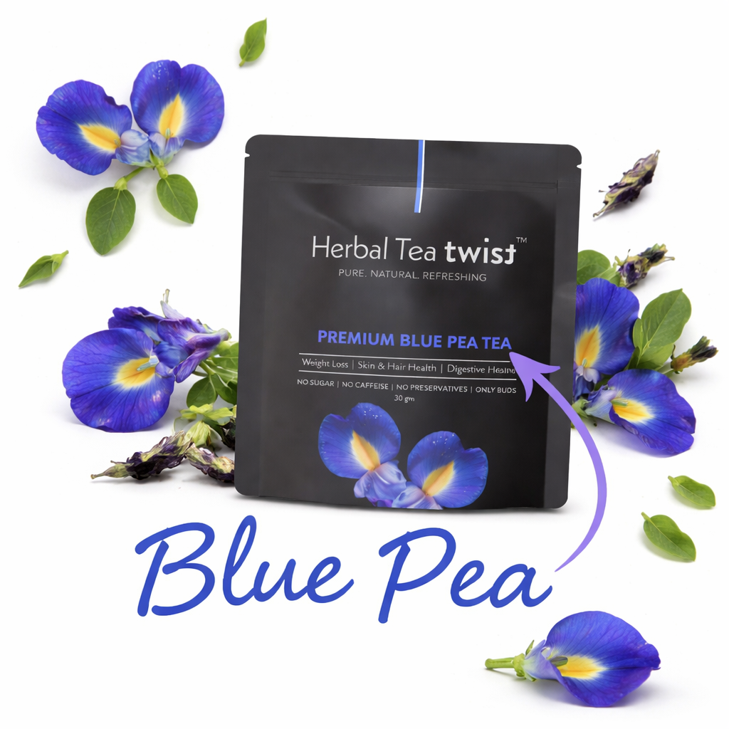 Premium Blue Pea Tea (Whole Buds, 60 Servings)