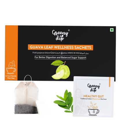 Guava Leaf Wellness Sachets (14-Day Pack)