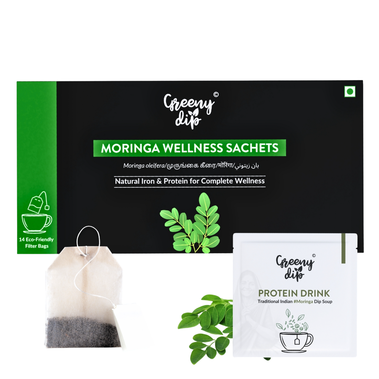 Moringa Wellness Sachets (14-Day Pack)