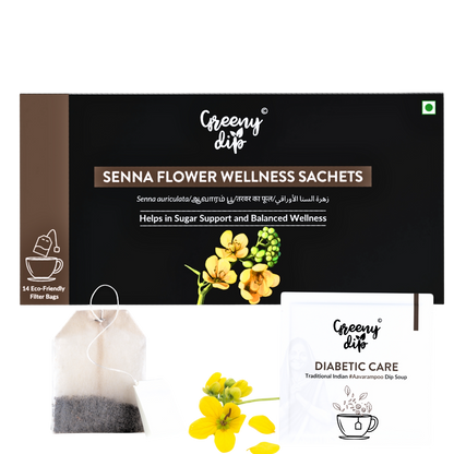 Senna Flower Wellness Sachets (14-Day Pack)