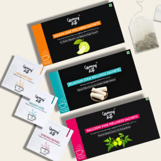 Triple Wellness Sachets (Balloon Vine, Guava Leaf & Plantain Stem)